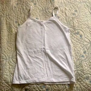 White tank top